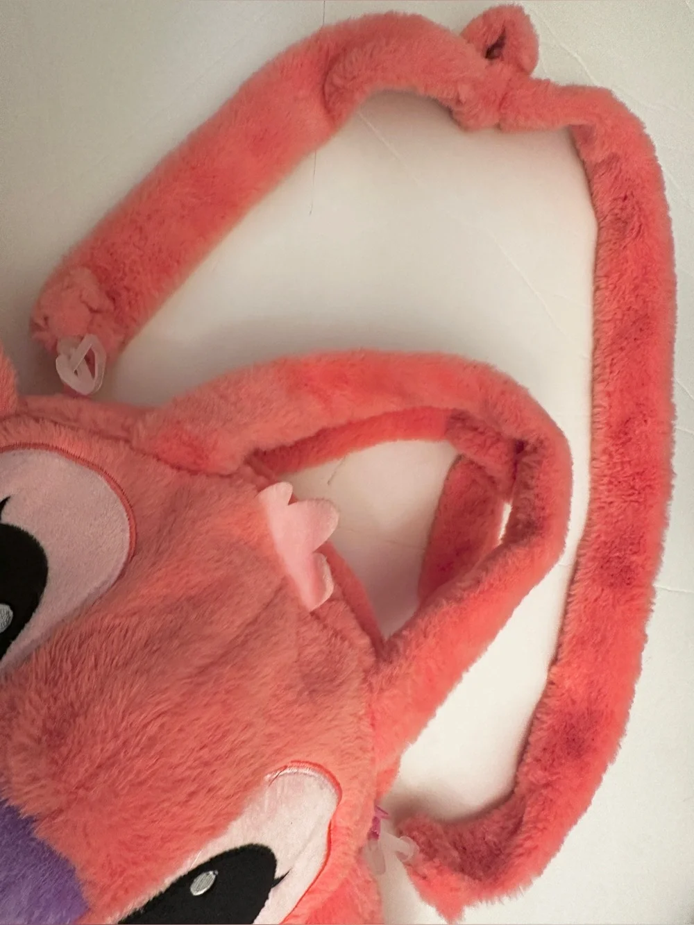 Pink Plush Bunny Handbag - Cute Character Purse